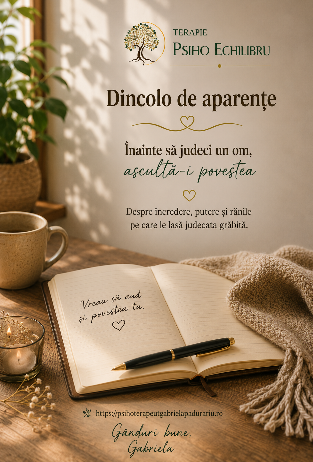 Read more about the article Înainte să judeci un om, ascultă-i povestea